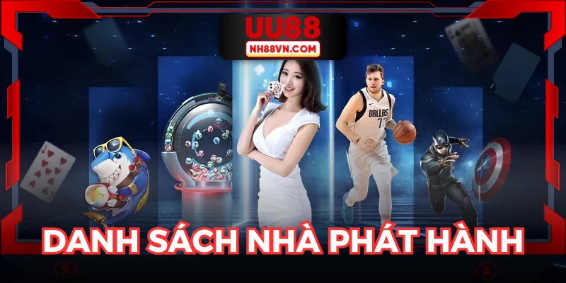 Các nhà phát triển game danh tiếng tại casino UU88