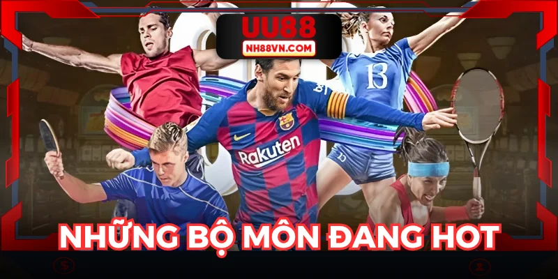 Điểm danh loạt bộ môn thể thao UU88 đang thịnh hành