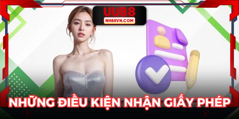 Nhà cái đáp ứng điều kiện để nhận giấy phép kinh doanh