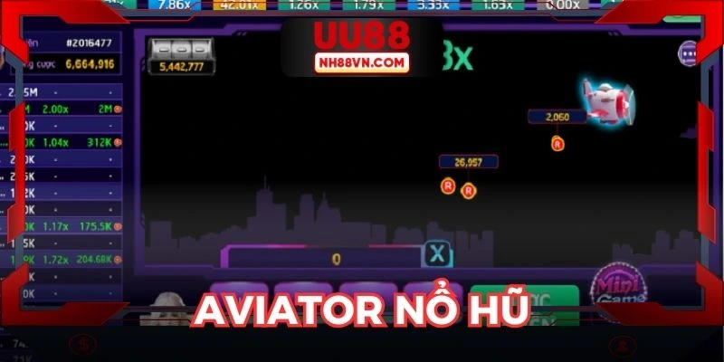 Game nổ hũ Aviator hấp dẫn với cơ hội chiến thắng lớn, trải nghiệm thú vị cho người chơi